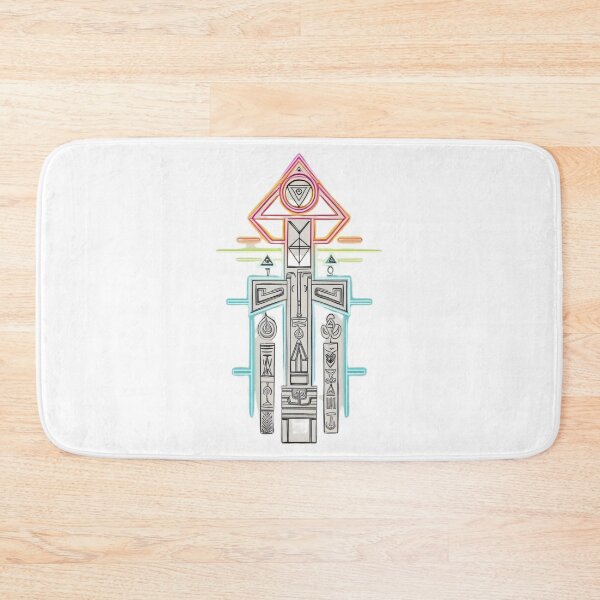 Item preview, Power Totems – Mystical Collection of Colorful Totems designed and sold by MiszungART.