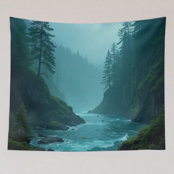 Item preview, River 1 designed and sold by HebaRK Studio.