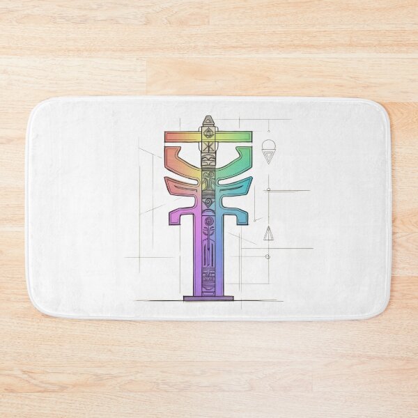 Item preview, Power Totems – Mystical Collection of Colorful Totems designed and sold by MiszungART.