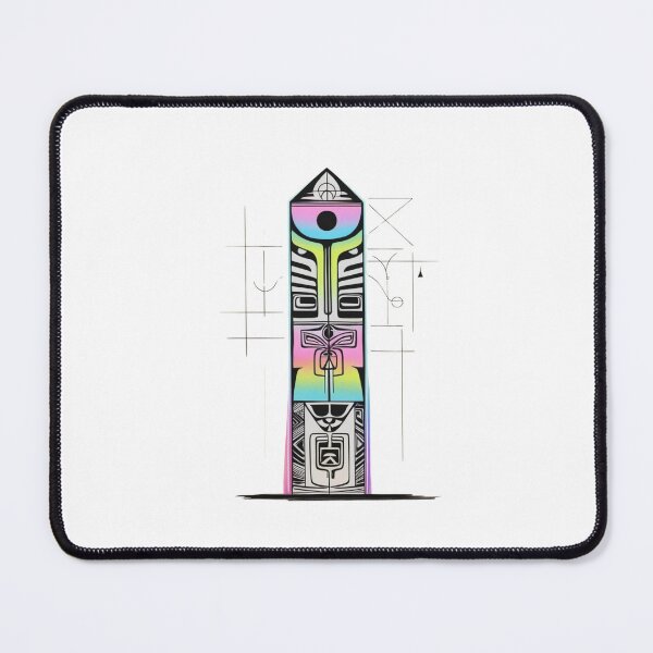 Item preview, Power Totems – Mystical Collection of Colorful Totems designed and sold by MiszungART.