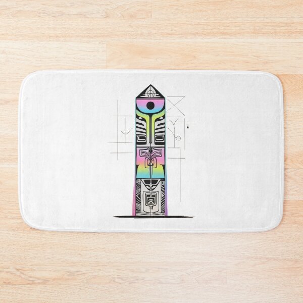 Item preview, Power Totems – Mystical Collection of Colorful Totems designed and sold by MiszungART.
