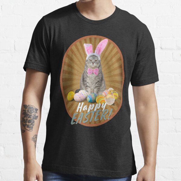 Item preview, Grumpy Cat Easter, Happy Easter, Vintage, Retro designed and sold by DesingHeven.
