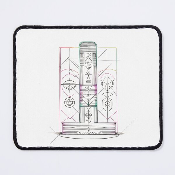 Item preview, Power Totems – Mystical Collection of Colorful Totems designed and sold by MiszungART.