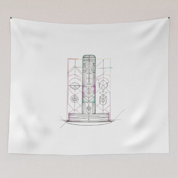 Item preview, Power Totems – Mystical Collection of Colorful Totems designed and sold by MiszungART.