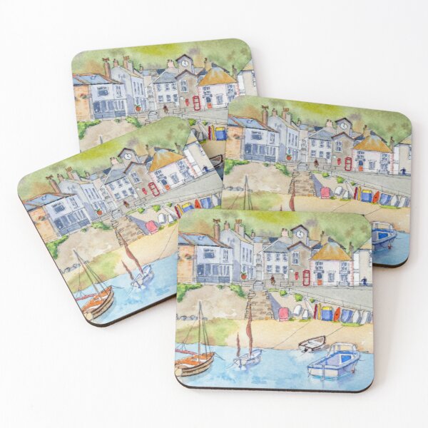 Item preview, Boats at Mousehole, Cornwall. designed and sold by John Ray.