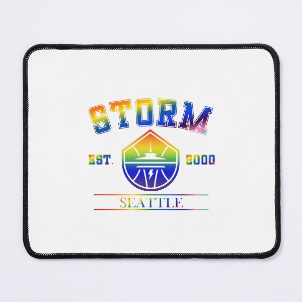 Item preview, Seattle Storm WNBA Pride LGBT Rainbow Vintage Logo designed and sold by coffeepolicy.