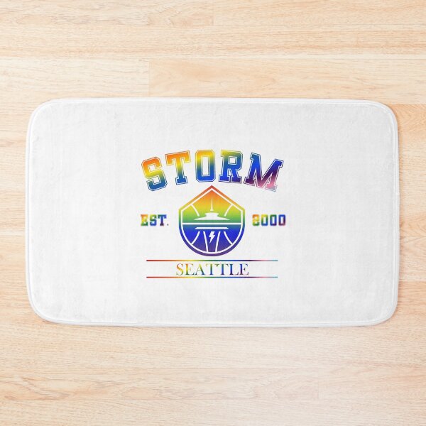 Item preview, Seattle Storm WNBA Pride LGBT Rainbow Vintage Logo designed and sold by coffeepolicy.