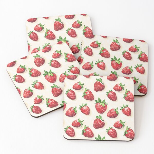 Item preview, Juicy Strawberry Pattern designed and sold by nshaltiel.