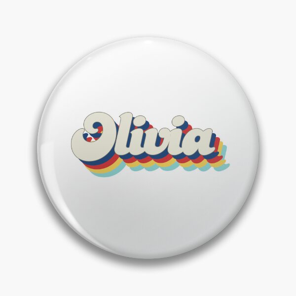 Item preview, Retro Name Art (Olivia) designed and sold by Made by Marley.