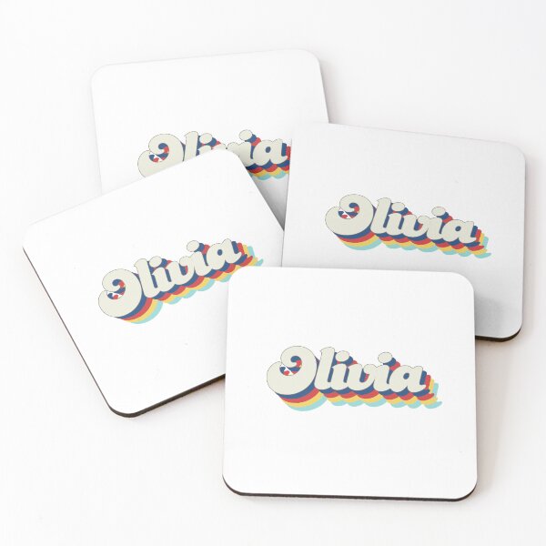 Item preview, Retro Name Art (Olivia) designed and sold by Made by Marley.