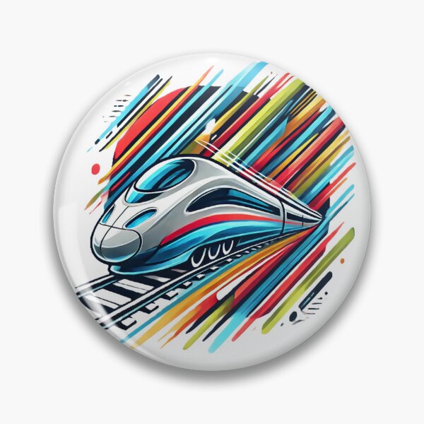 Item preview, Kids: Fast colorful train designed and sold by NoBodyBuys.