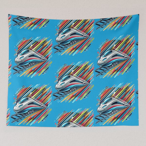 Item preview, Kids: Fast colorful train designed and sold by NoBodyBuys.