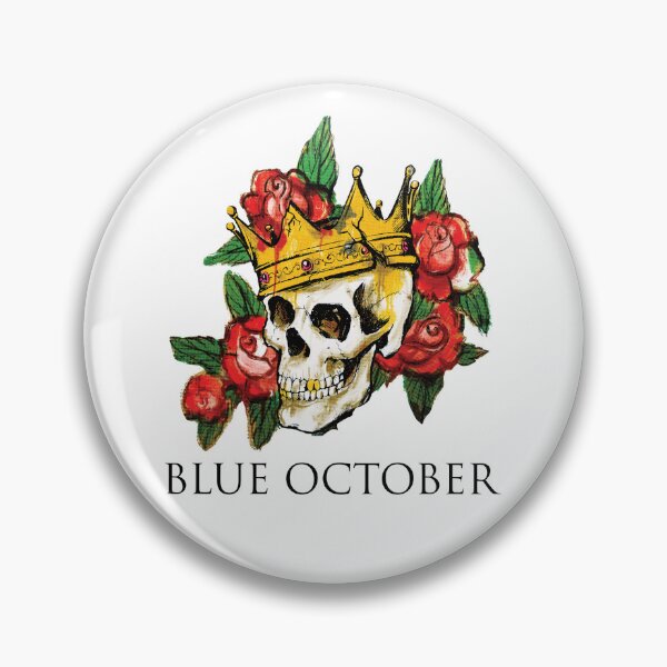 Item preview, Blue October - King Skull designed and sold by Bandwear.com.