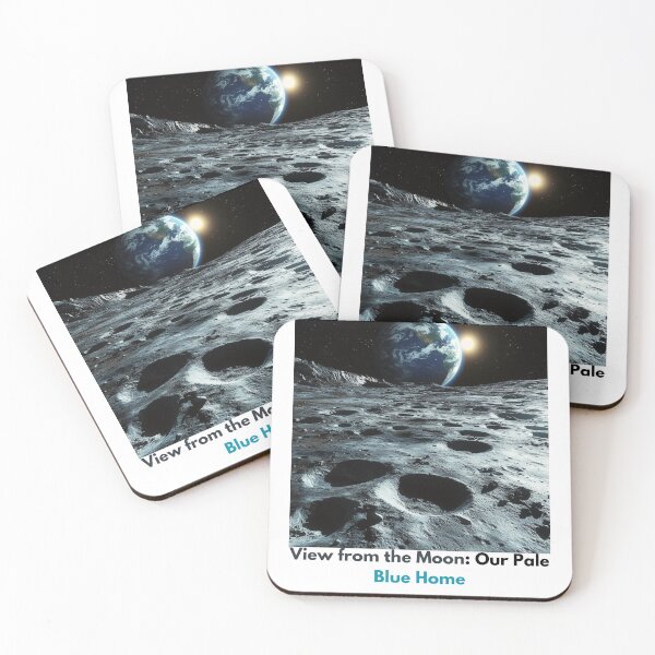 Item preview, Moon’s Perspective: Earthrise Beyond Craters designed and sold by Darkee1006.