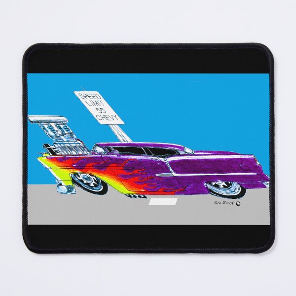 Item preview, SPEED LIMIT 55 CHEVY    // 1955 Custom Classic Chevy sedan designed and sold by Imagin8er.