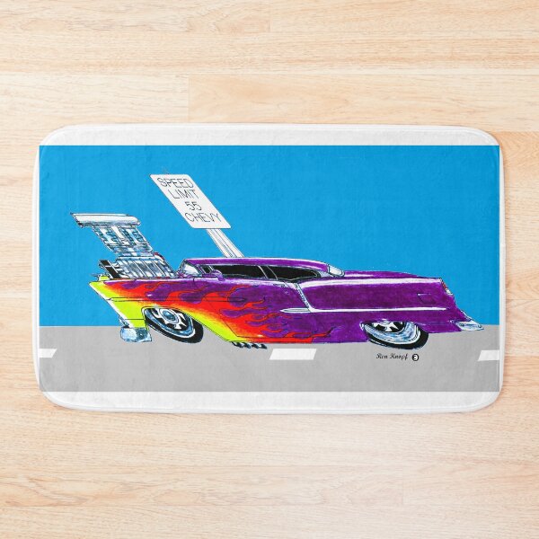 Item preview, SPEED LIMIT 55 CHEVY    // 1955 Custom Classic Chevy sedan designed and sold by Imagin8er.