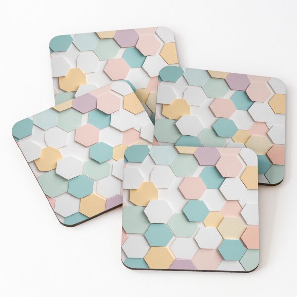 Item preview, Hexagons designed and sold by HebaRK Studio.