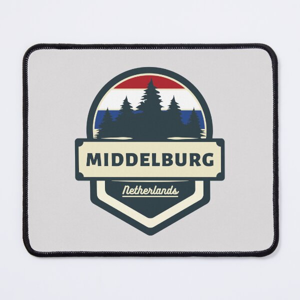 Item preview, Middelburg Netherlands Retro Vintage Badge designed and sold by World Designs.
