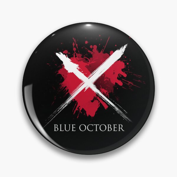 Item preview, Blue October - HeartX designed and sold by Bandwear.com.