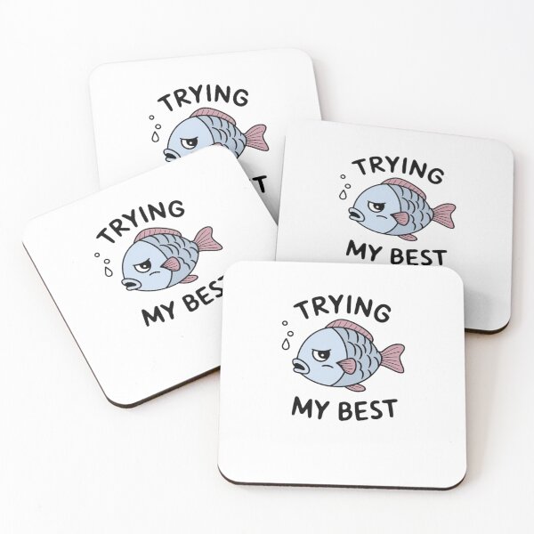 Item preview, Trying My Best designed and sold by Mateusz Majcherek.