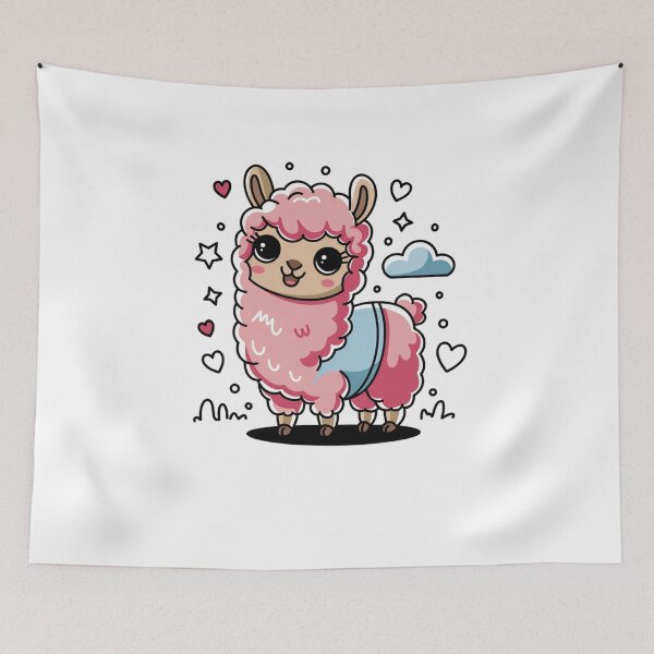 Item preview, Pink Alpaca designed and sold by Mateusz Majcherek.