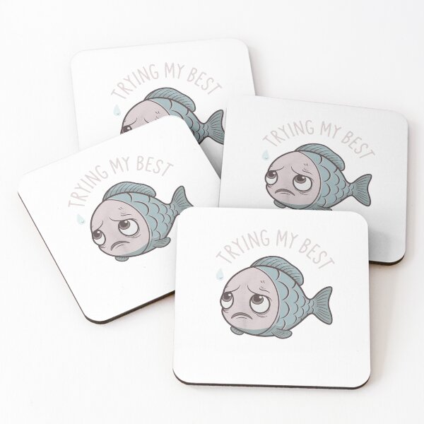 Item preview, Trying My Best designed and sold by Mateusz Majcherek.
