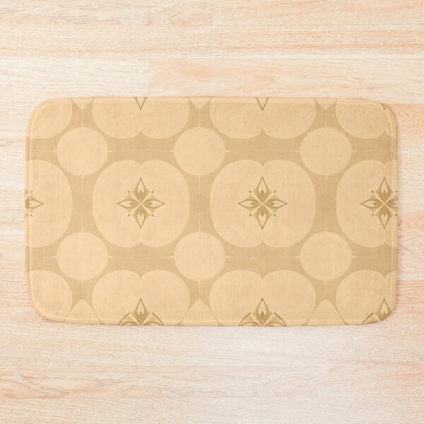Item preview, Elegant Tan Beige Floral Pattern for Home Décor designed and sold by CelestialAllure.