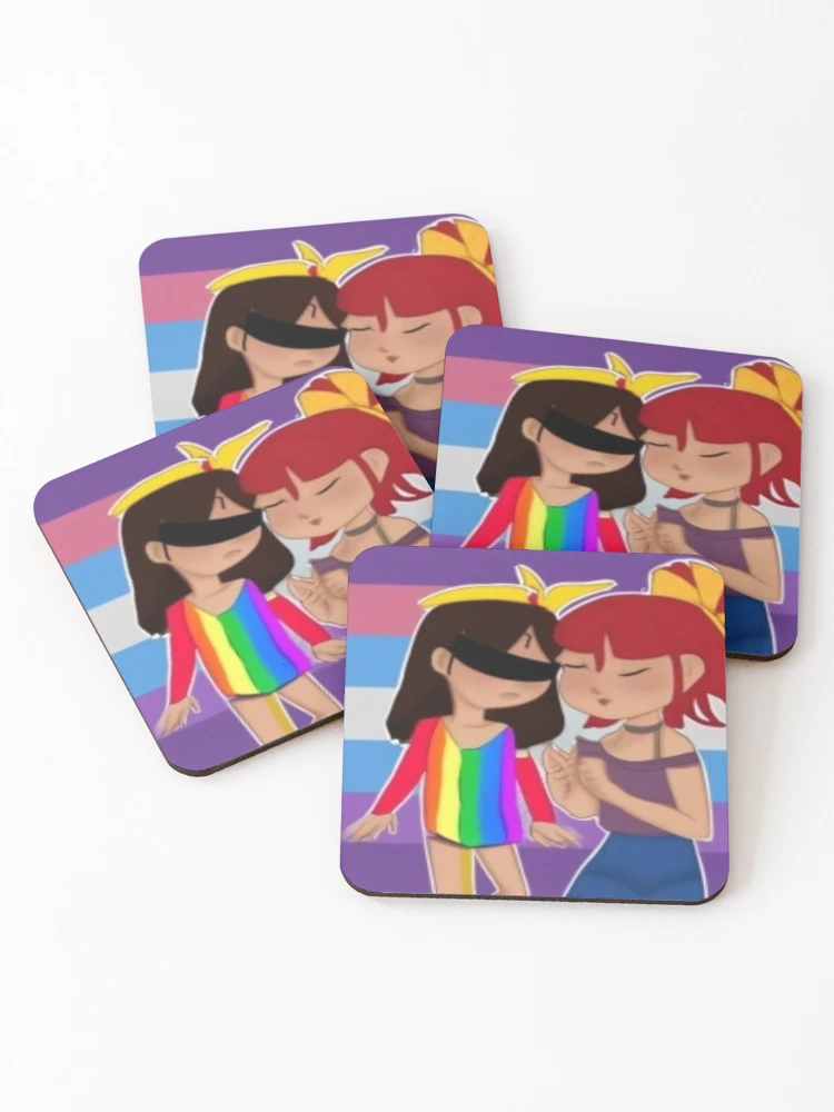 Thumbnail 1 of 5, Coasters (Set of 4), Guide me designed and sold by Risinggods.