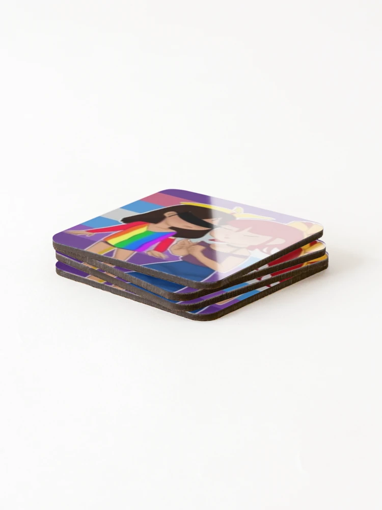 Thumbnail 4 of 5, Coasters (Set of 4), Guide me designed and sold by Risinggods.