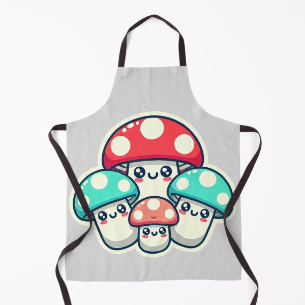 Item preview, Kawaii muschrooms squad designed and sold by Meandmyshop.