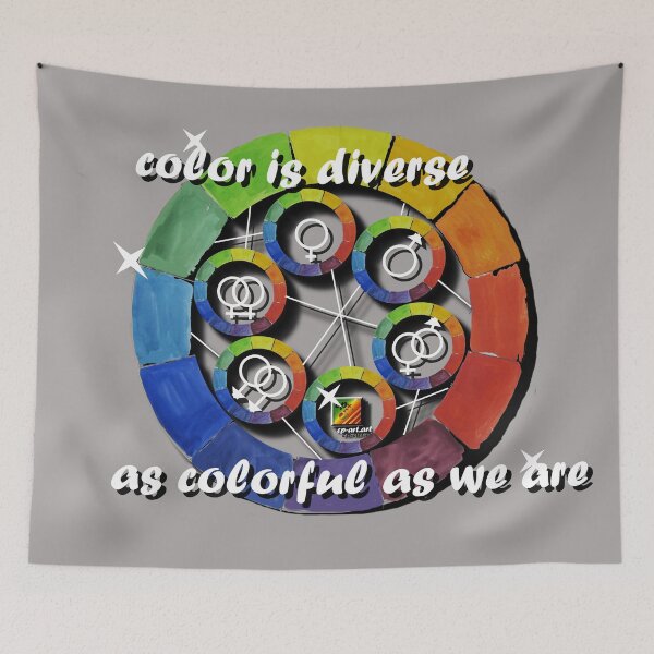 Item preview, Color is diverse designed and sold by cp-art.art.