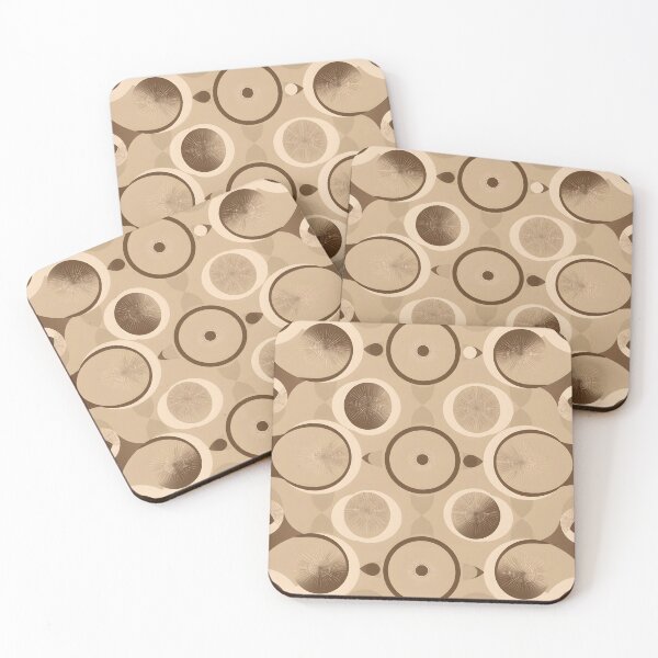 Item preview, Retro Geometric Floral Pattern - Duvet Cover & Wall Art designed and sold by CelestialAllure.
