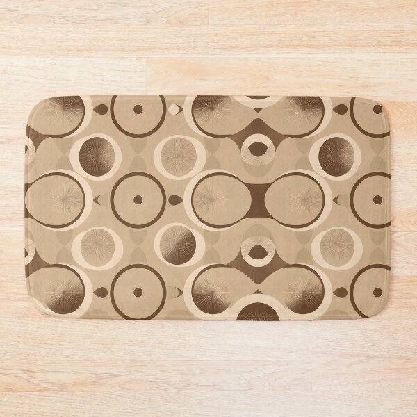 Item preview, Retro Geometric Floral Pattern - Duvet Cover & Wall Art designed and sold by CelestialAllure.
