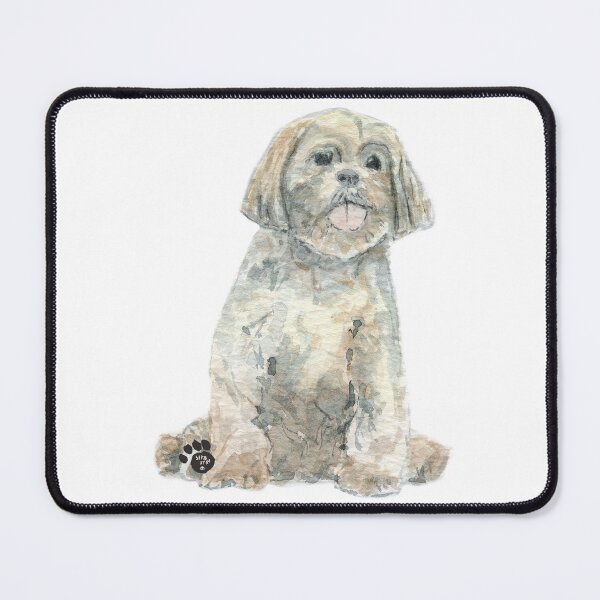 Item preview, Shi Tzu Cream Dog Art designed and sold by bungalowhouse.