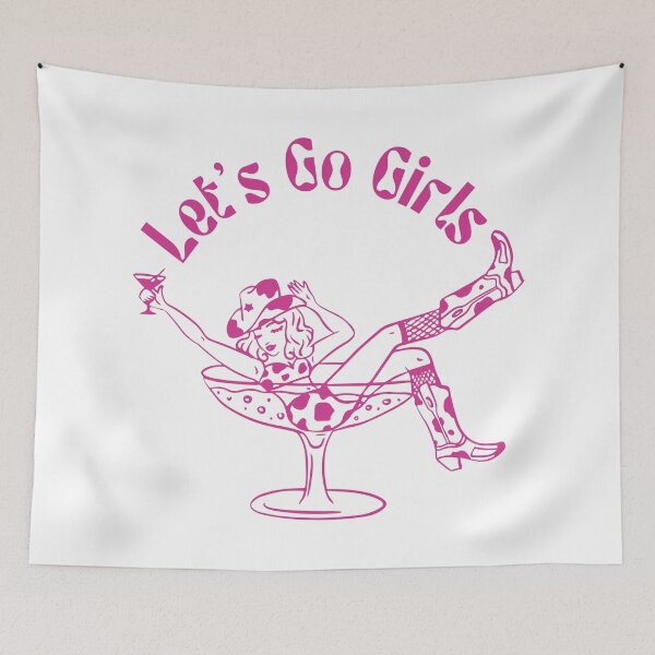 Item preview, Let's Go Girls Western Girls Weekend designed and sold by Magnolia Valley Art.