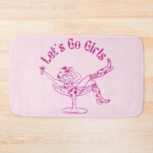 Item preview, Let's Go Girls Western Girls Weekend (pink) designed and sold by Magnolia Valley Art.