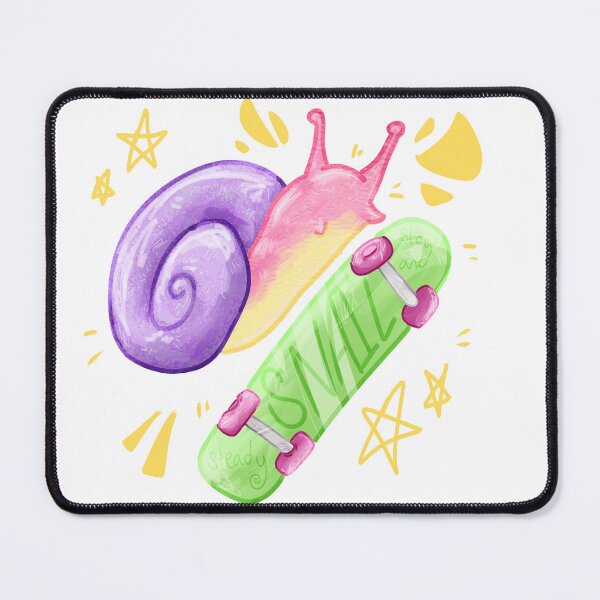 Item preview, Skateboarding snail design designed and sold by BeeTheDragon-1.
