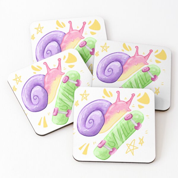 Item preview, Skateboarding snail design designed and sold by BeeTheDragon-1.