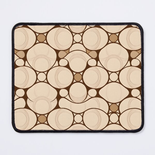 Item preview, Elegant Retro Circle Pattern - Floral Home Decor designed and sold by CelestialAllure.