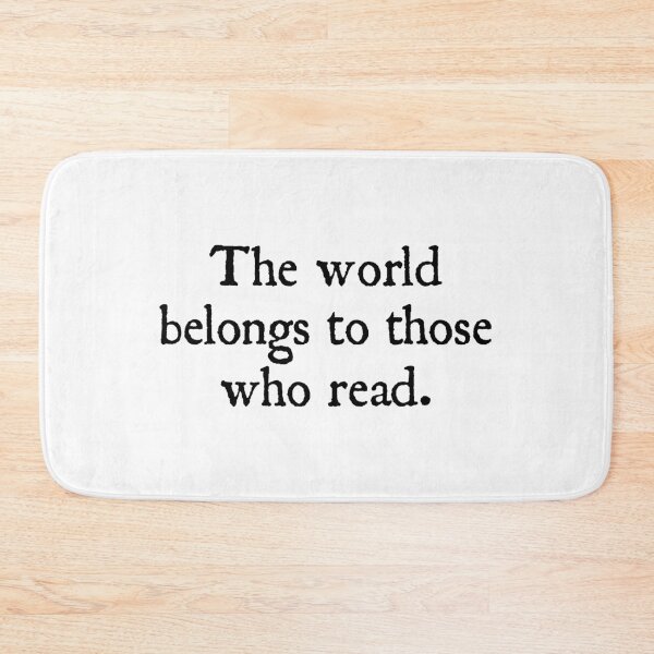 Item preview, The world belongs to those who read. designed and sold by designing01Ar3.
