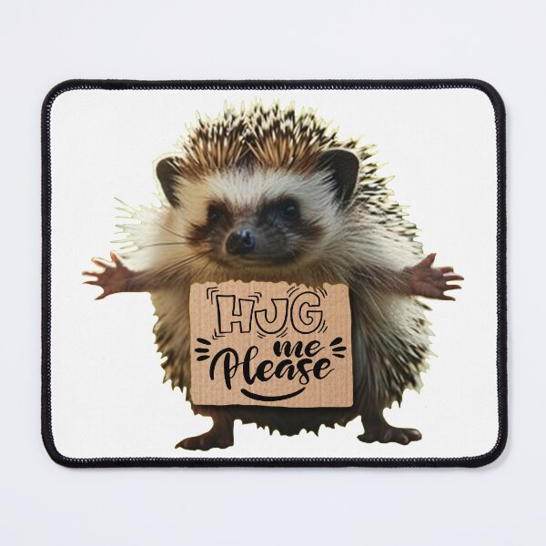 Item preview, Hug Me Please; Hedgehog; designed and sold by StickerApe.