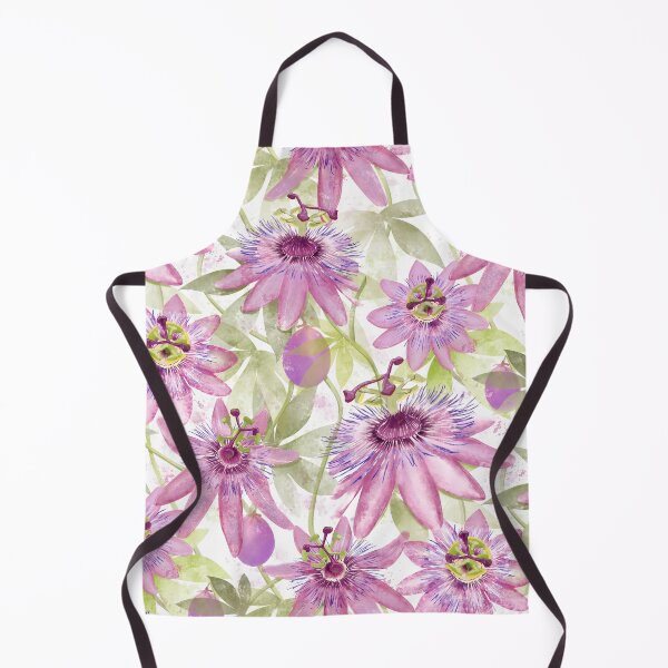 Item preview, Passionflower watercolour floral designed and sold by RSHarts.