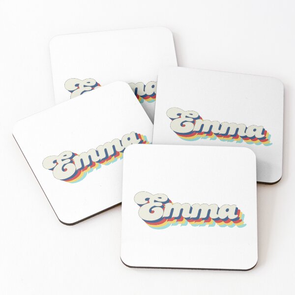 Item preview, Retro Name Art (Emma) designed and sold by Made by Marley.