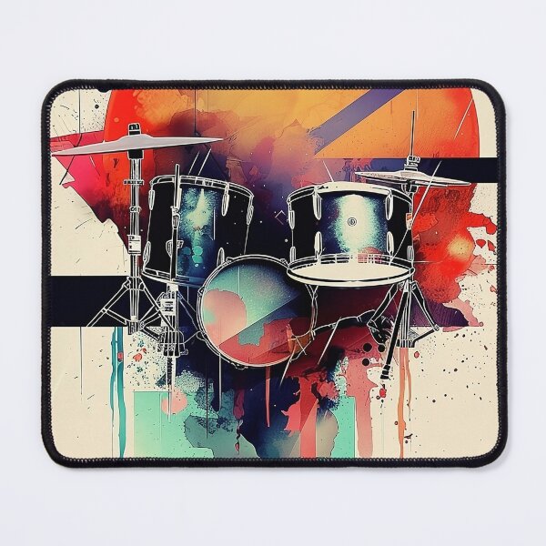 Item preview,  I Destroy Silence Drummer Drums designed and sold by dharanna.