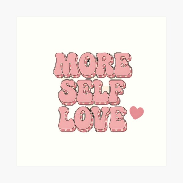 Item preview, More Self Love - romantic elements designed and sold by CuteCanvas⭐.
