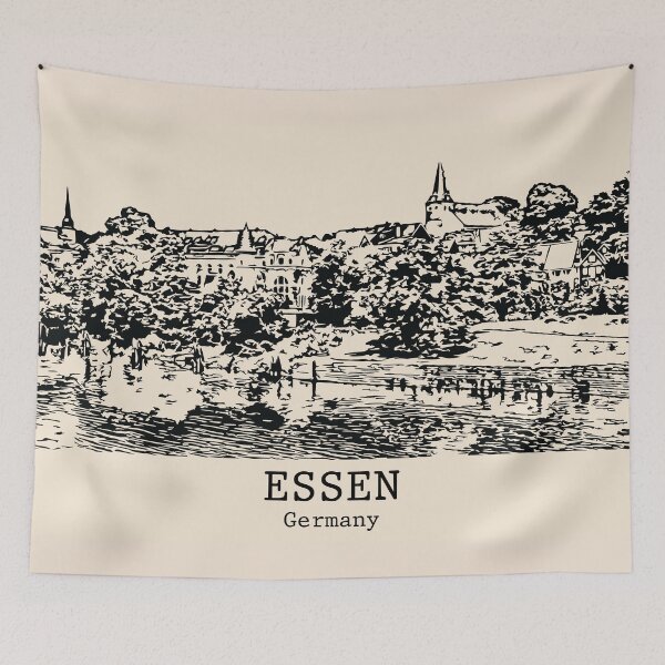 Item preview, Essen - Germany designed and sold by Lakeric Cityscapes.
