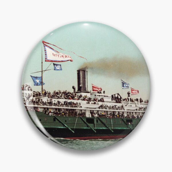 Item preview, American Steamer designed and sold by 19th Century in Color.