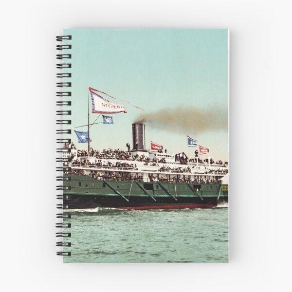 Item preview, American Steamer designed and sold by 19th Century in Color.