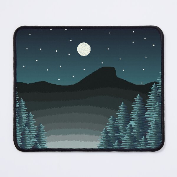 Item preview, Moonlit Mountain designed and sold by georgee2000.