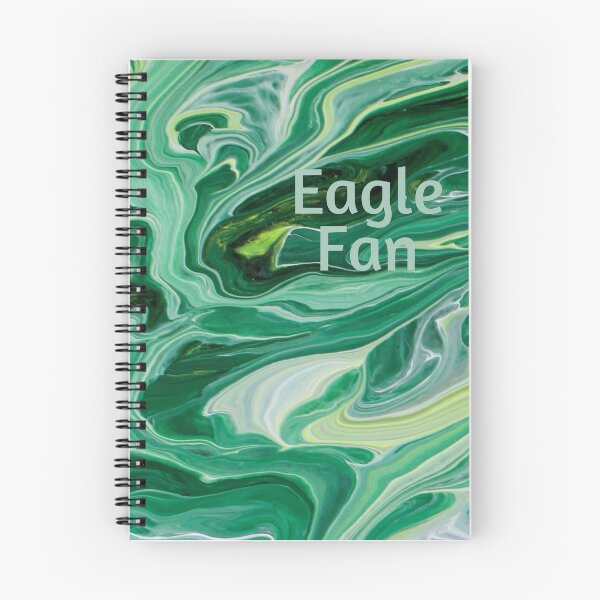 Item preview, Green & Black + Eagle Fan - Team Colors - jdp-01-14-0004 designed and sold by ANomadDesigns.